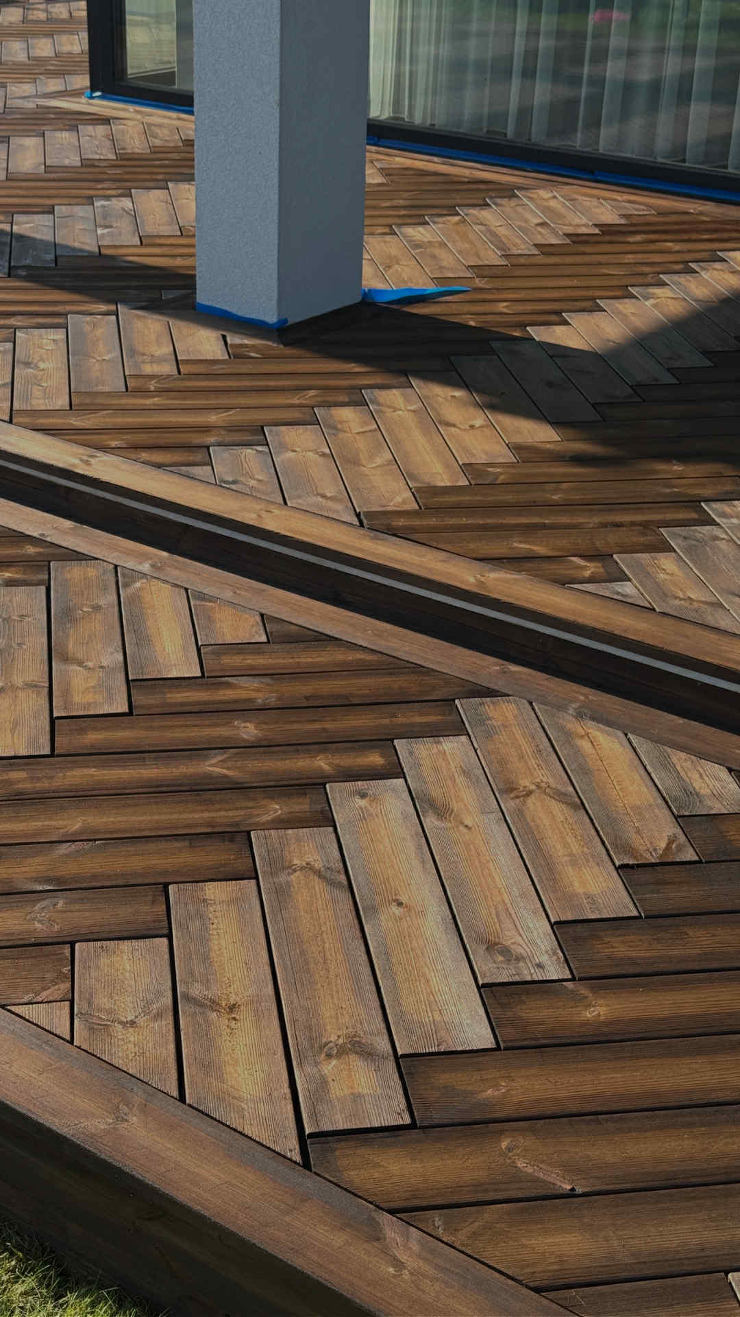 Terasų atnaujinimo darbai